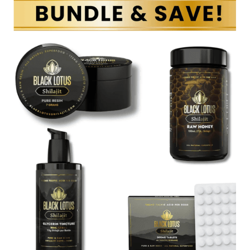 Black Lotus Shilajit Black Lotus Shilajit Variety Bundle