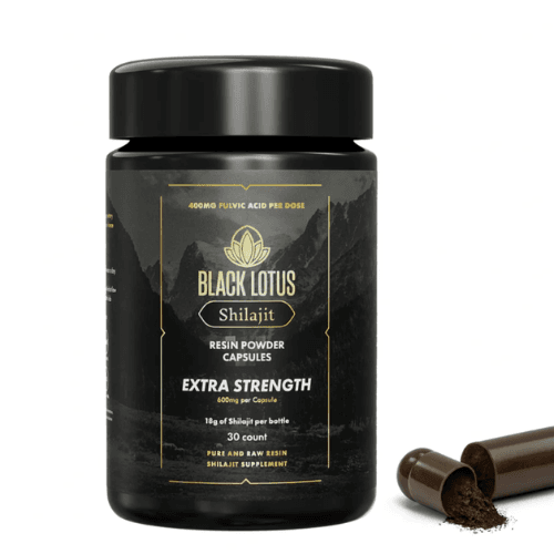 Black Lotus Shilajit Extra Strength Capsules 60ct