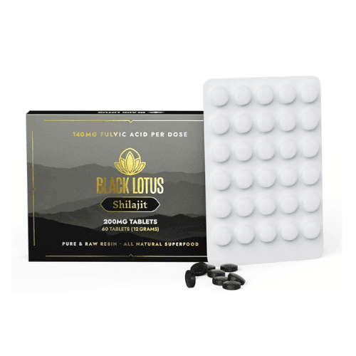 Black Lotus Shilajit Pure Shilajit Tablets 60ct