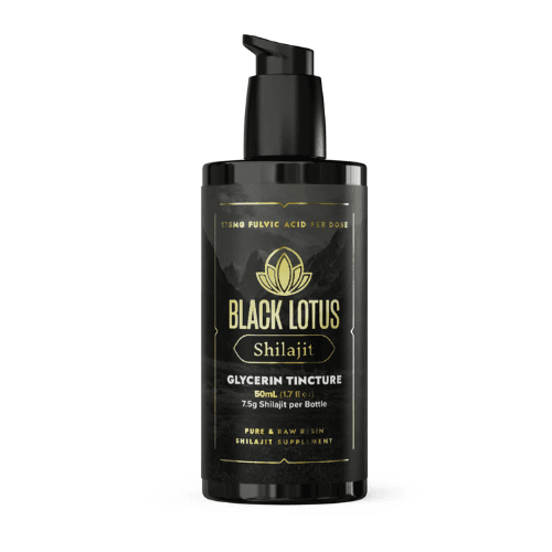 Black Lotus Shilajit Pure Shilajit Tincture 2oz