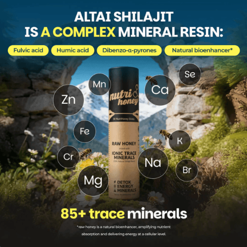 Natural Shilajit Natural Shilajit NutriHoney