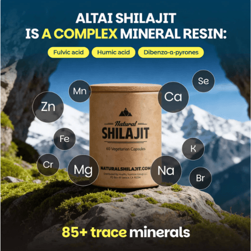 Natural Shilajit Natural Shilajit Veg Tabs