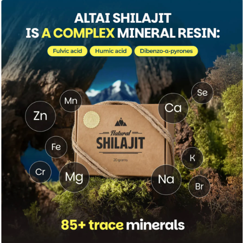 Natural Shilajit Resin